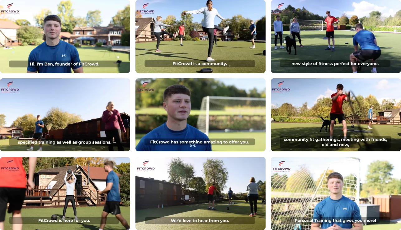 Fitness brand video success story – From idea to impact